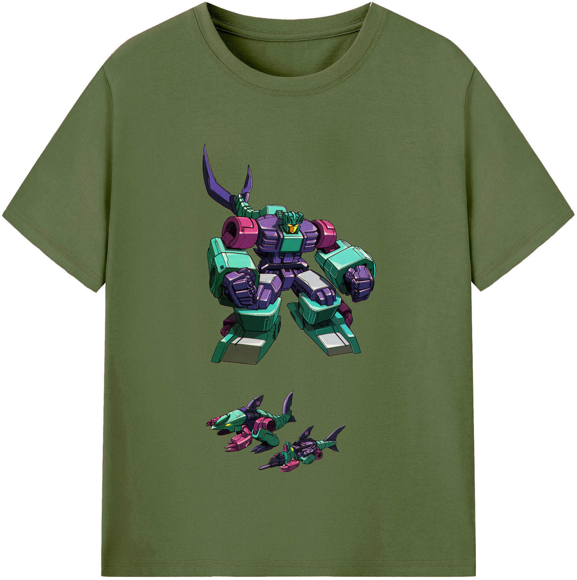 （画像用）  綿100％半袖Tシャツ（フロントプリント）